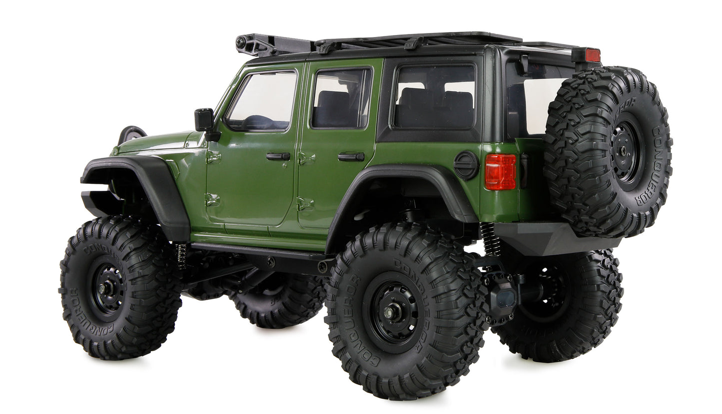 AMXRock Mini-Crosstrail Scale Crawler 4WD 1:16 RTR Green