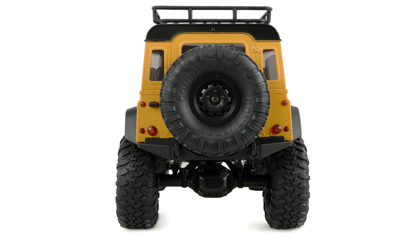 AMXRock Mini-D90 Scale Crawler 4WD 1:16 RTR Yellow