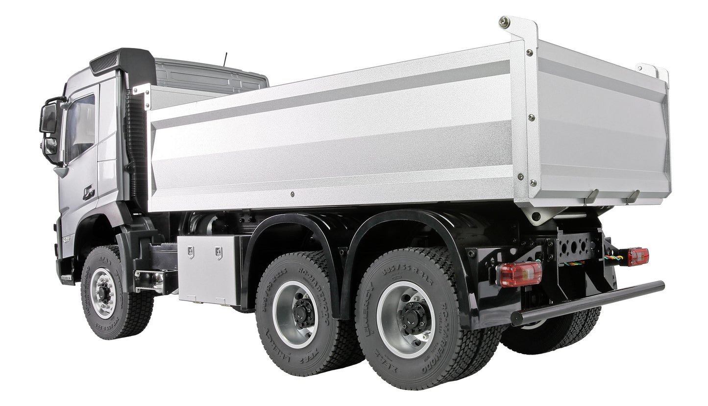 Volvo FMX E015 Muldenkipper 6x4 1:14 RTR Silver