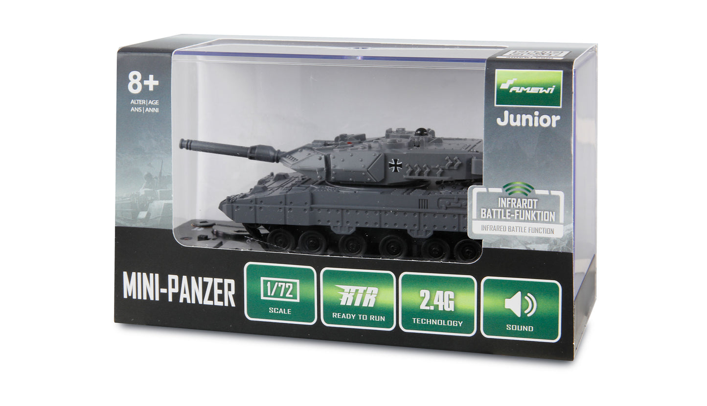 Leopard II Mini-Panzer With IR-Battle-Funktion 1:72 RTR