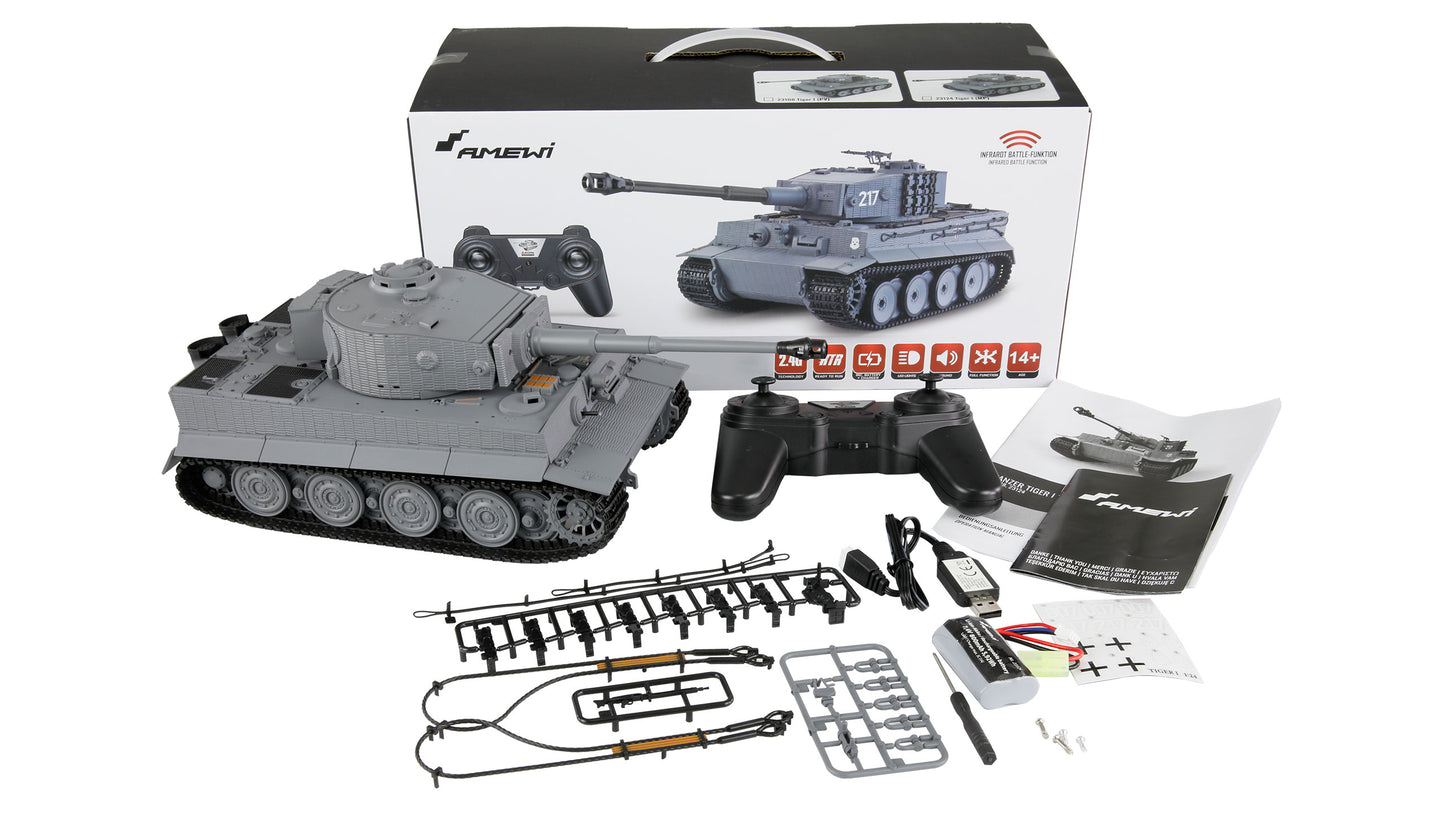 Tiger I MP-Panzer With IR Battle-Funktion 1:24 RTR