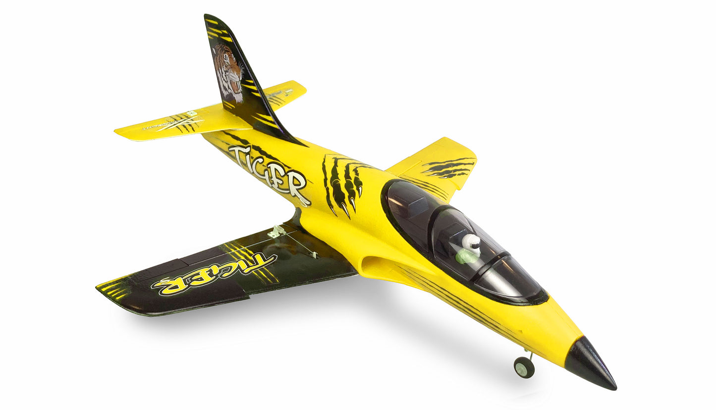 AMXFlight Tiger S Jet 55mm EDF PNP Yellow