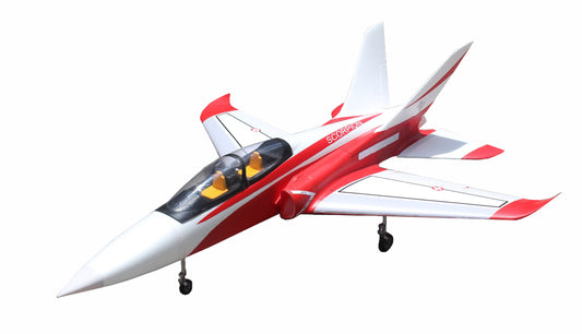 AMXFlight Super Scorpion 1260mm 6-8S PNP Red/White