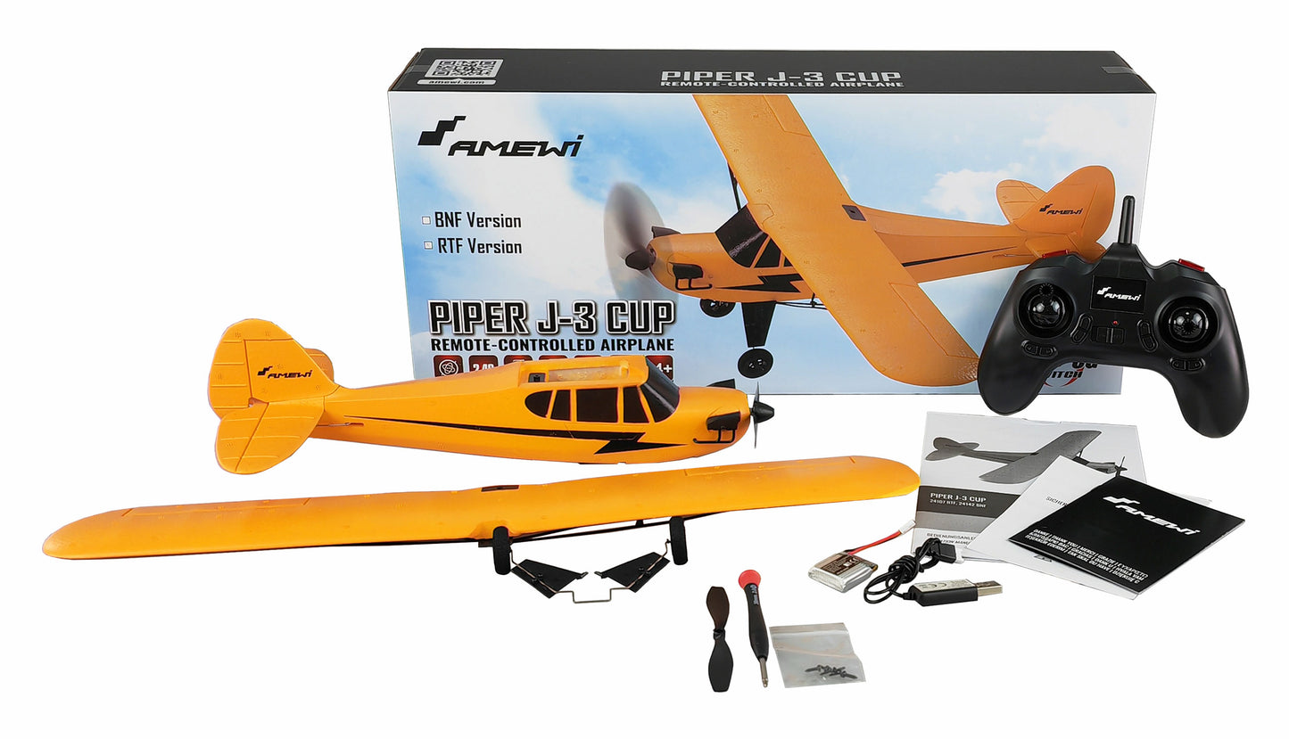 Piper J-3 Cup With Gyro 3-Kanal RTF Yellow