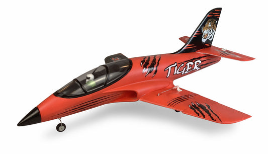 AMXFlight Tiger S Jet 55mm EDF PNP Red