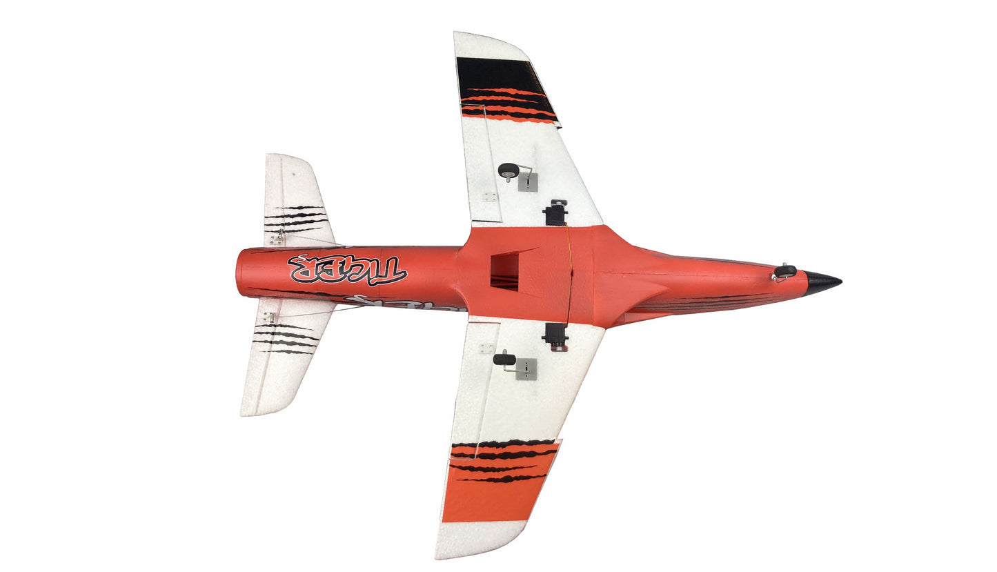 AMXFlight Tiger S Jet 55mm EDF PNP Red