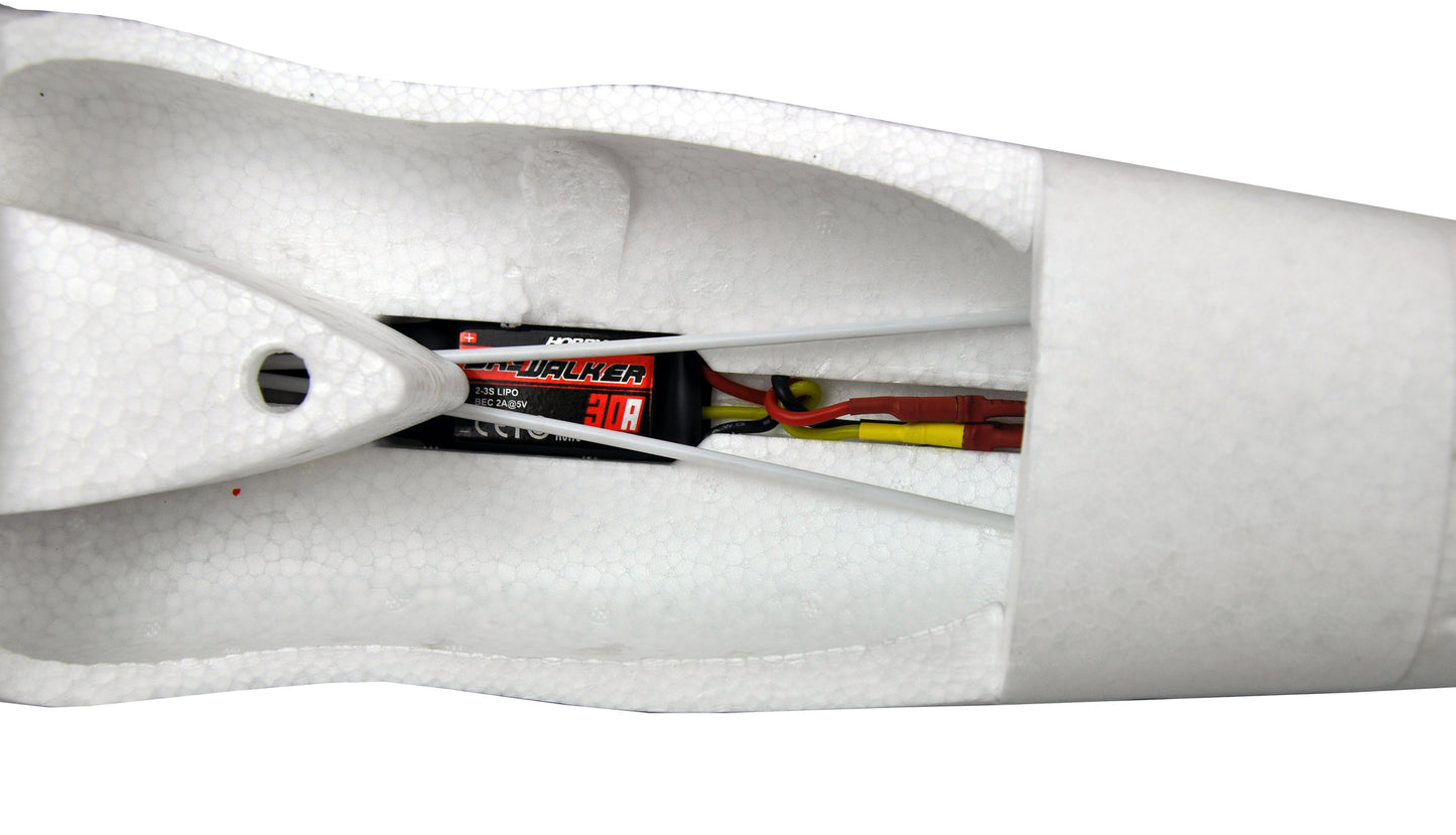 AMXFlight Viper Hpat Jet V2 EPO PNP White/Black