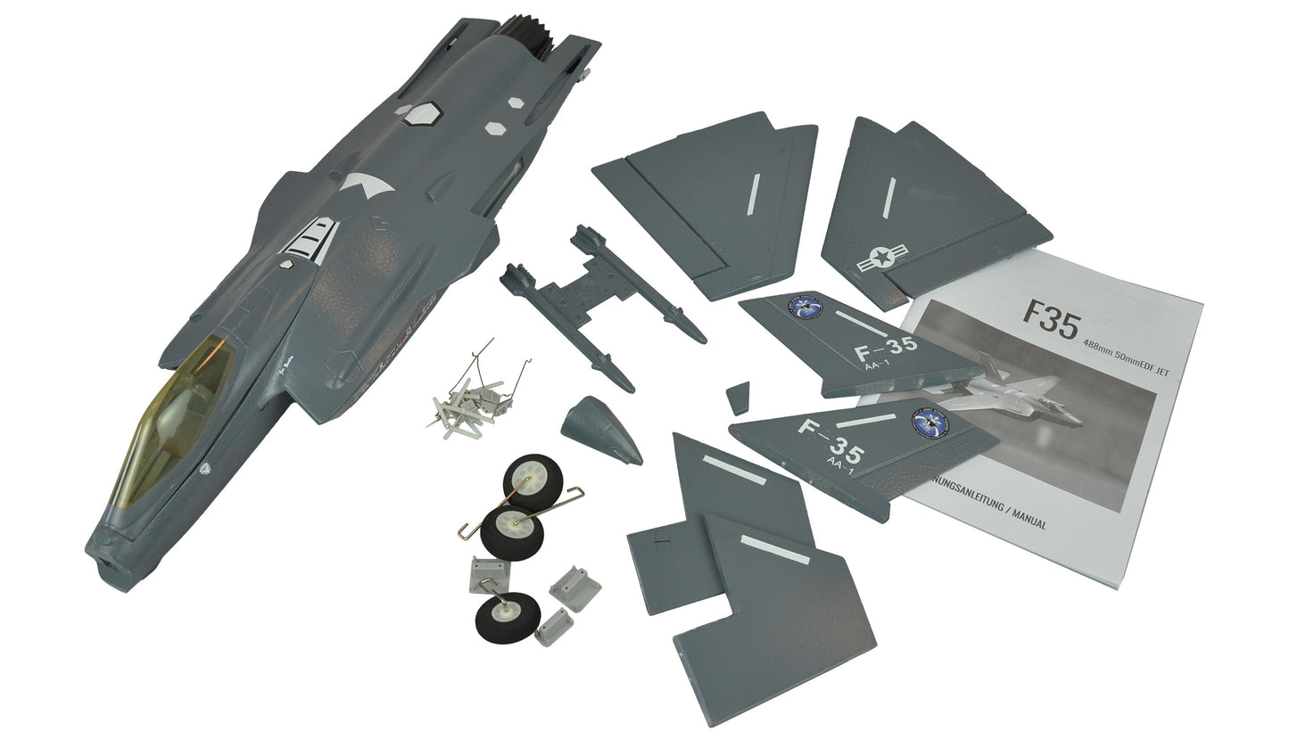 AMXFlight F-35 Jet EPO PNP Gray
