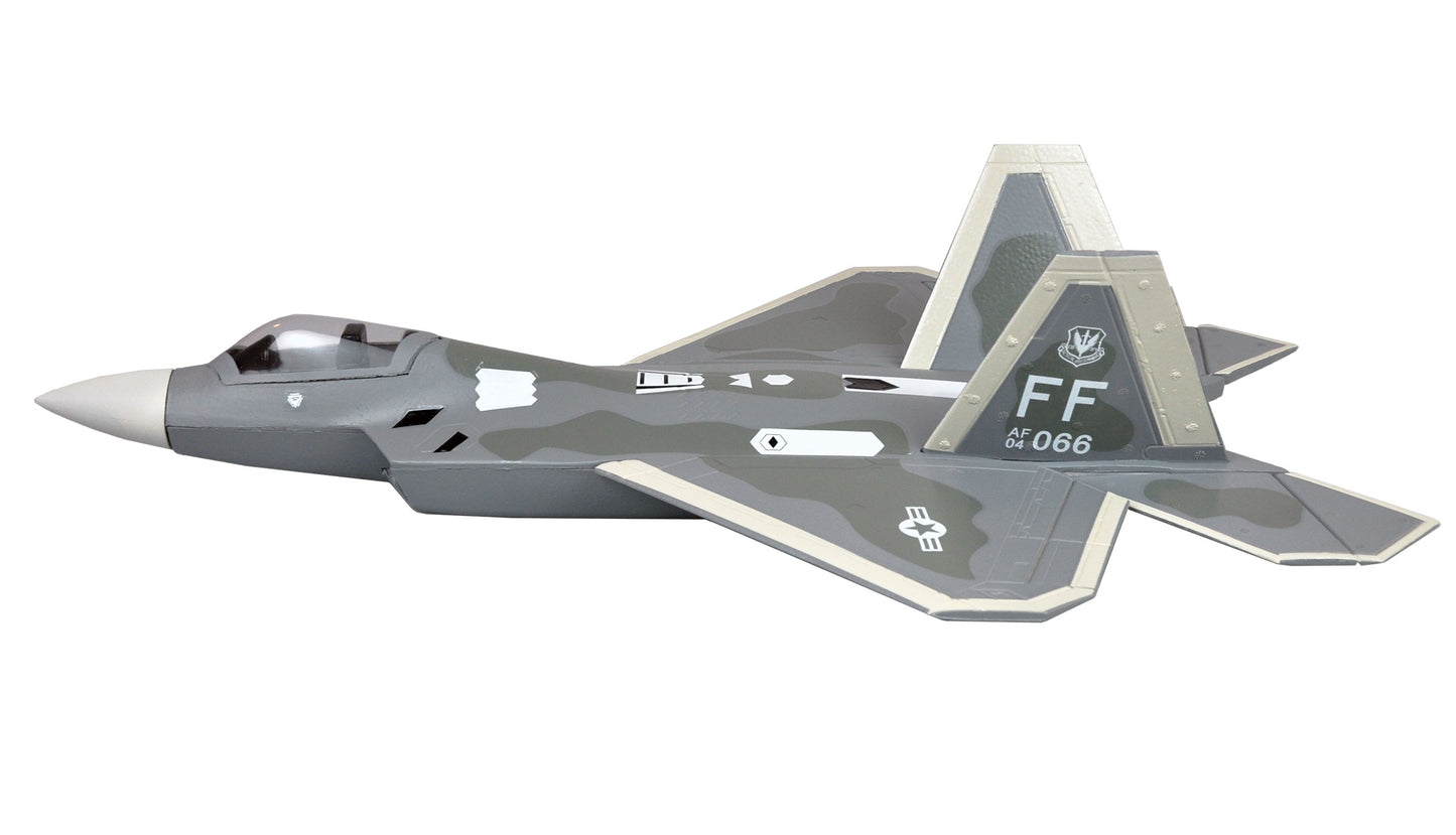 AMXFlight F-22 Raptor Jet EPO PNP Gray