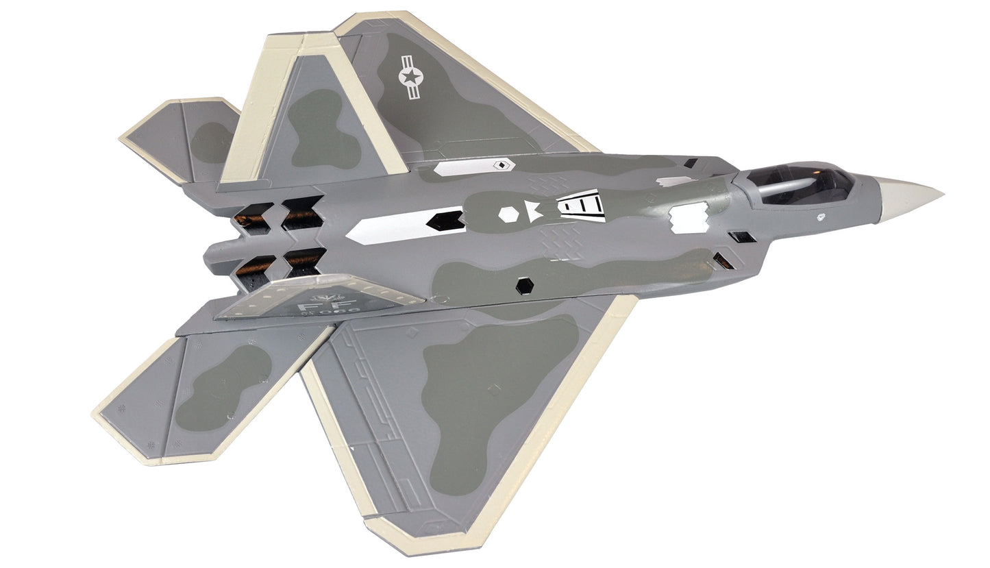 AMXFlight F-22 Raptor Jet EPO PNP Gray
