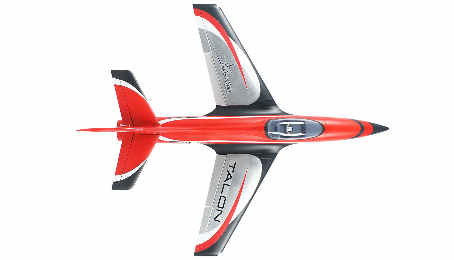 AMXPlanes Talon EDF Jet 1100mm EPO PNP Red