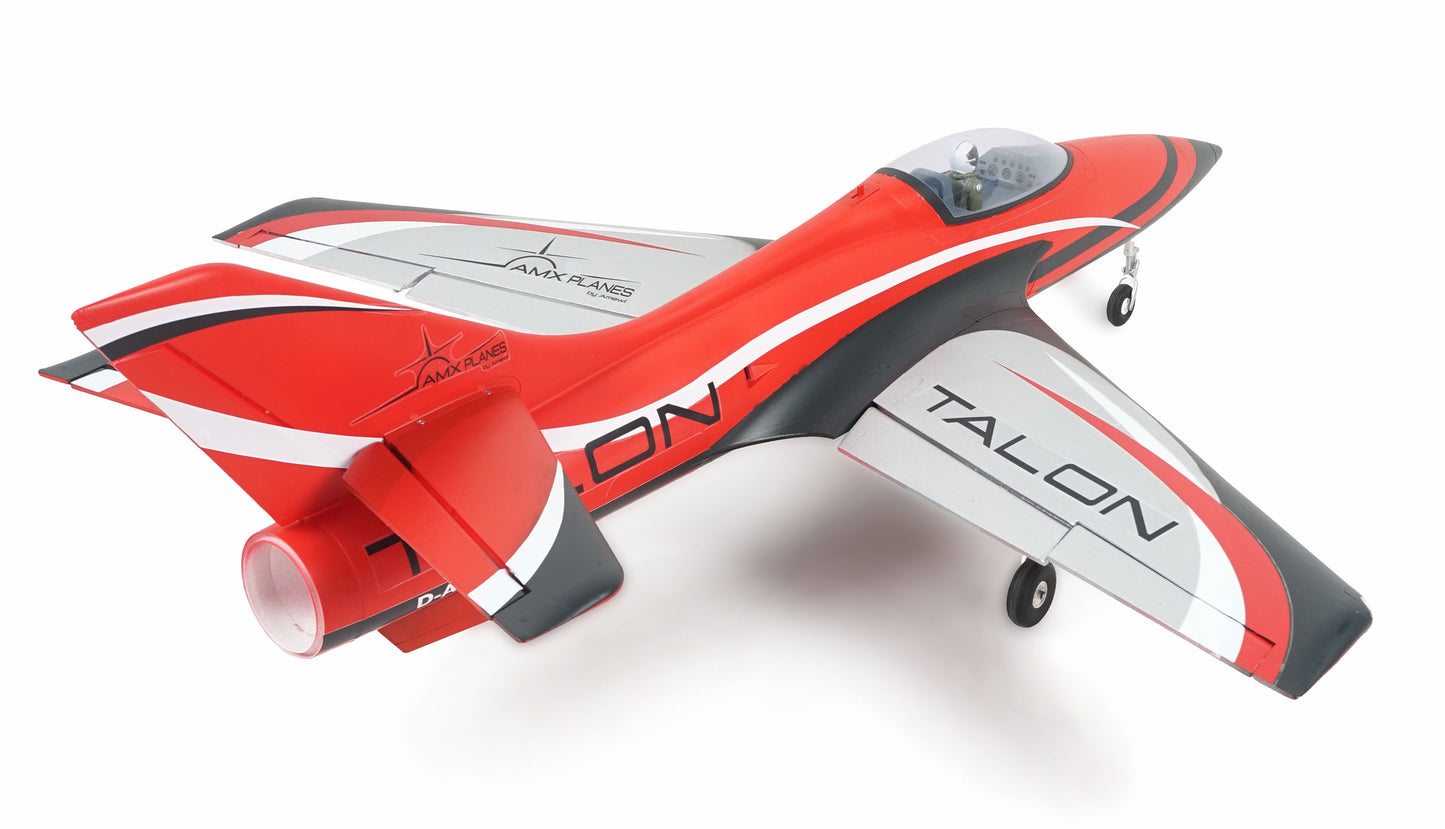 AMXPlanes Talon EDF Jet 1100mm EPO PNP Red