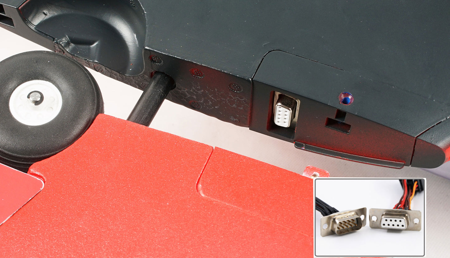 AMXPlanes Talon EDF Jet 1100mm EPO PNP Red