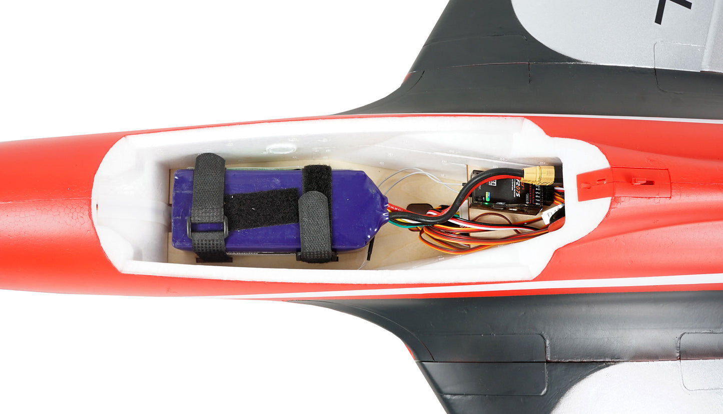 AMXPlanes Talon EDF Jet 1100mm EPO PNP Red
