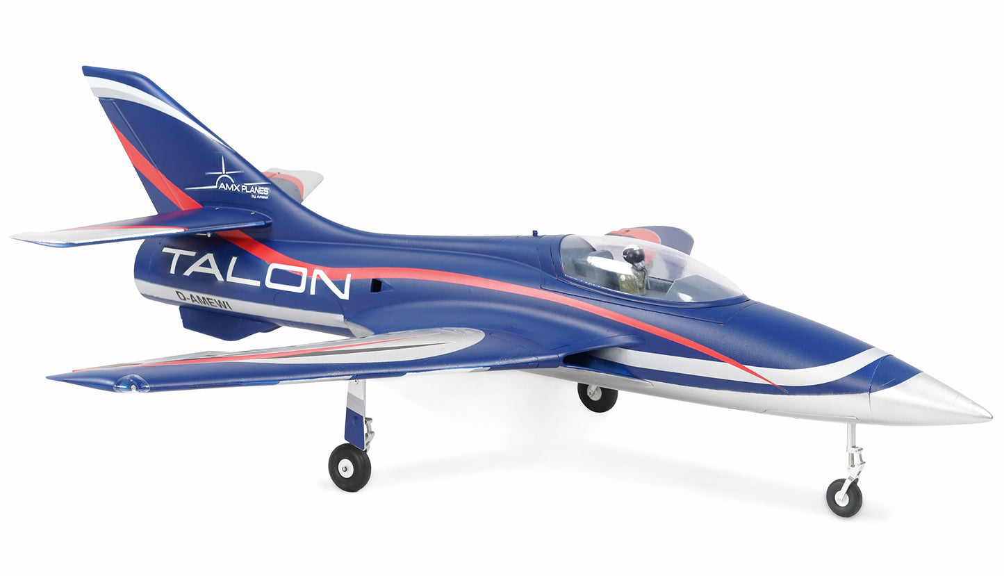 AMXPlanes Talon EDF Jet 1100mm EPO PNP Blue