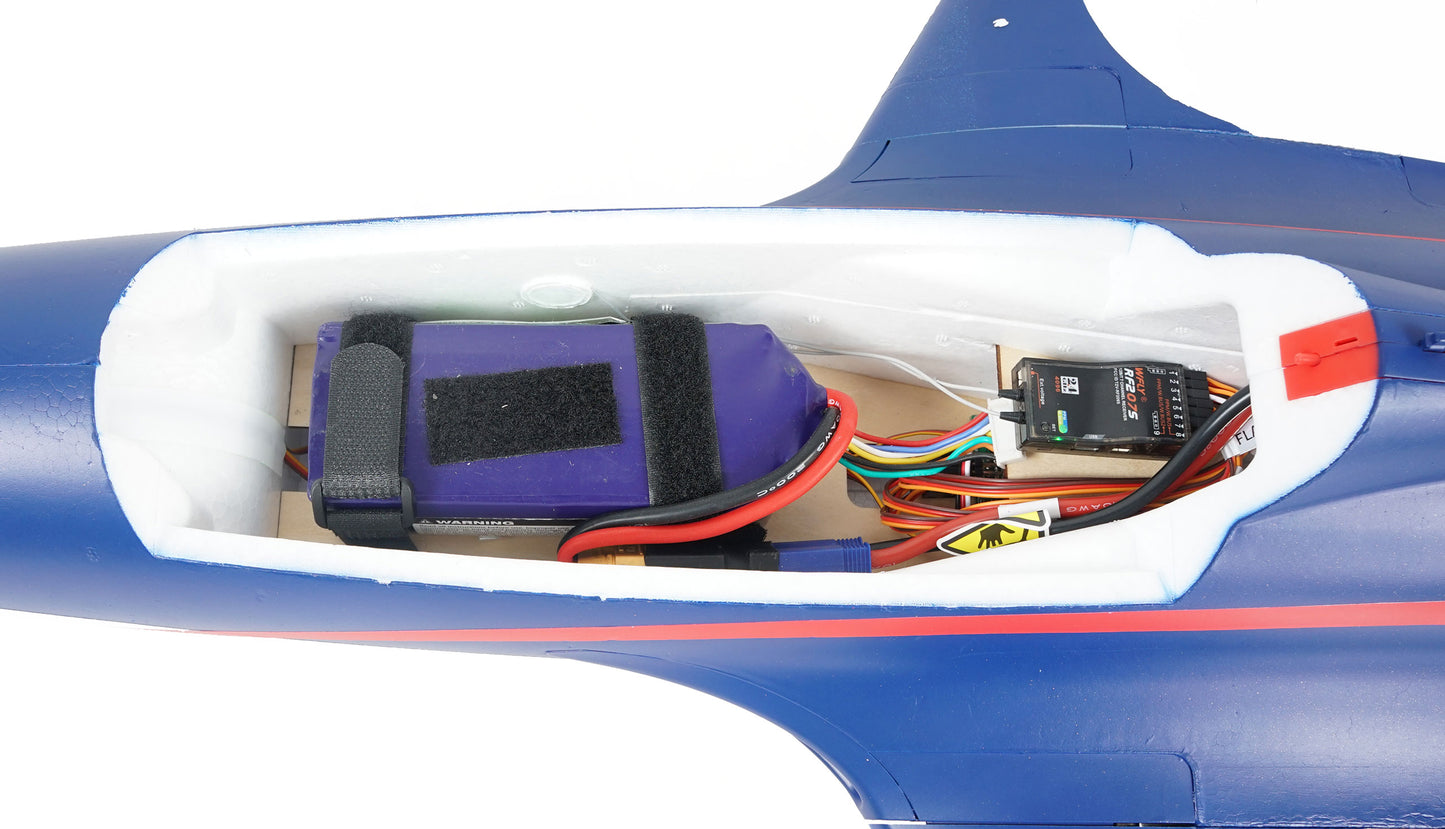 AMXPlanes Talon EDF Jet 1100mm EPO PNP Blue