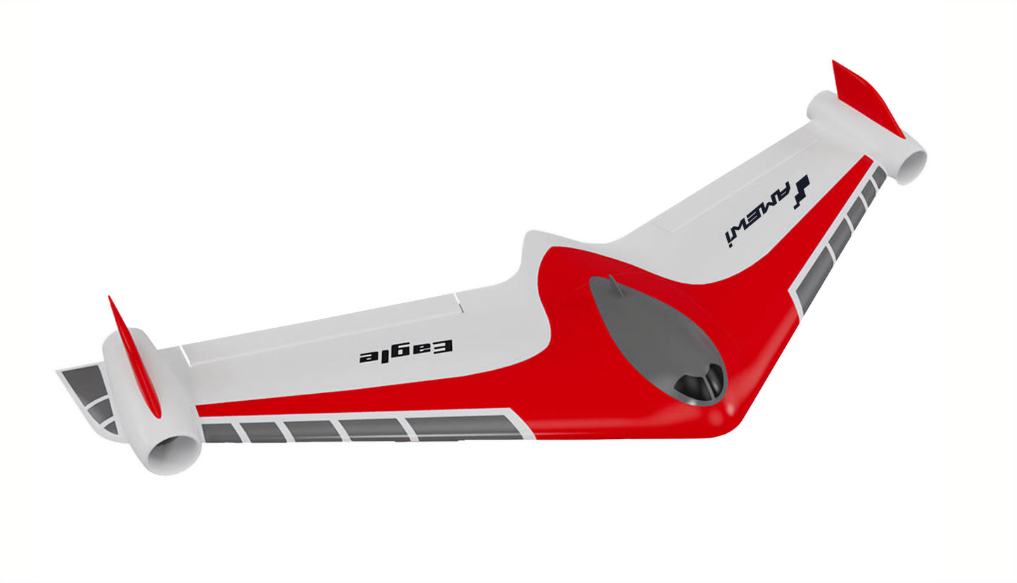 Eagle Twin V2 40mm EDF Nurflügler PNP Red