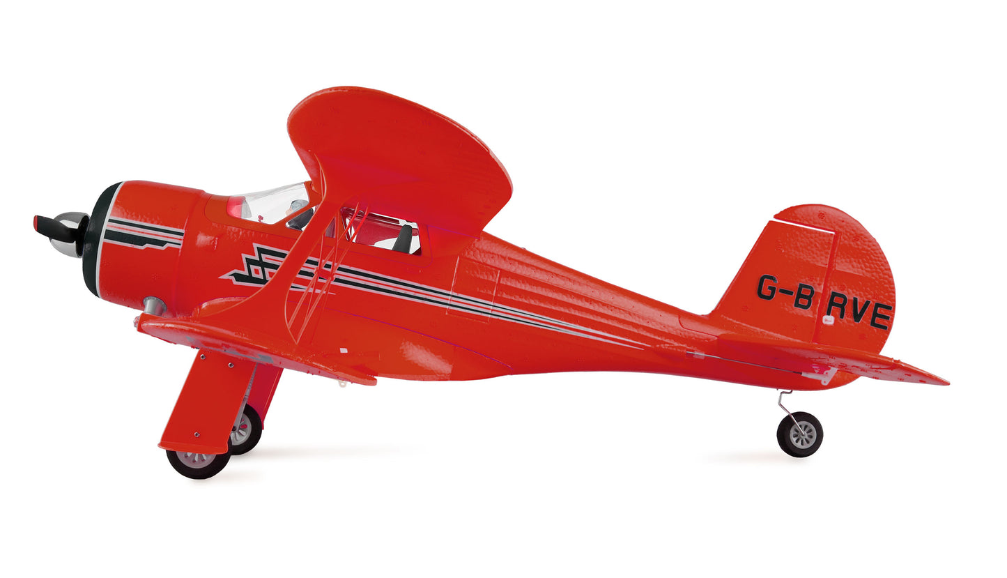 AMXFlight Beech D17s Doppeldecker 3D/6G RTF Red