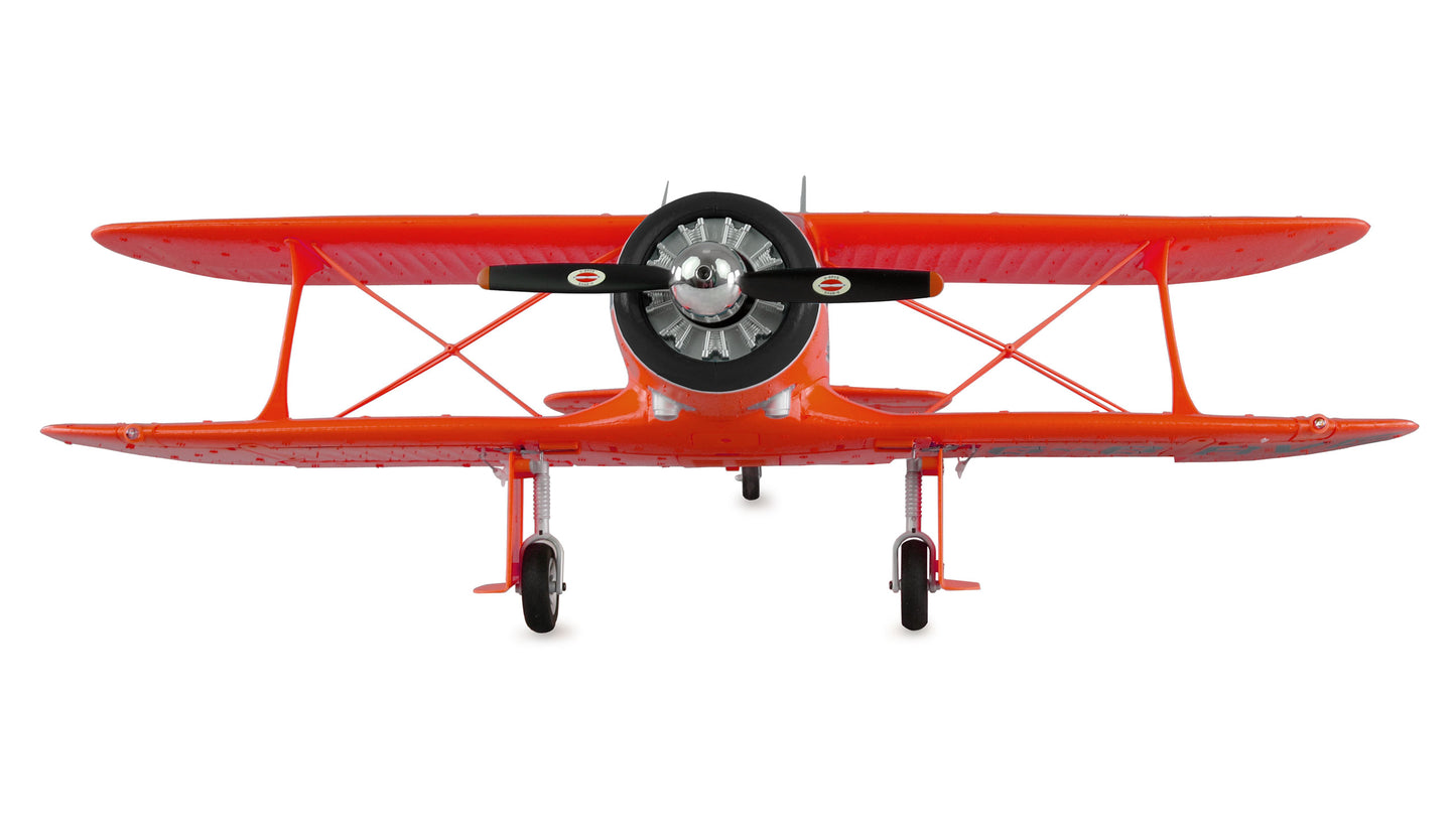 AMXFlight Beech D17s Doppeldecker 3D/6G RTF Red