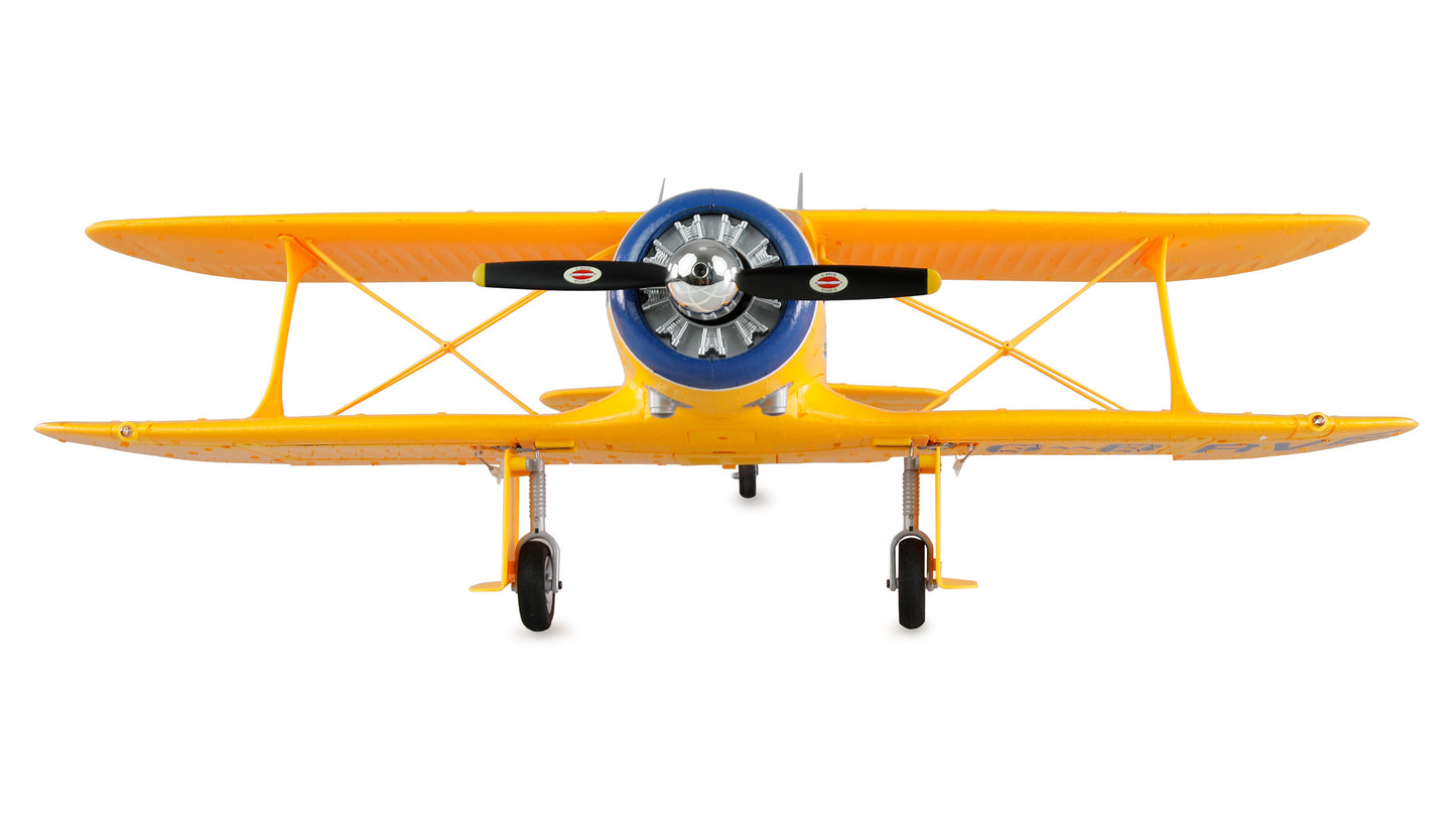 AMXFlight Beech D17s Doppeldecker 3D/6G RTF Yellow