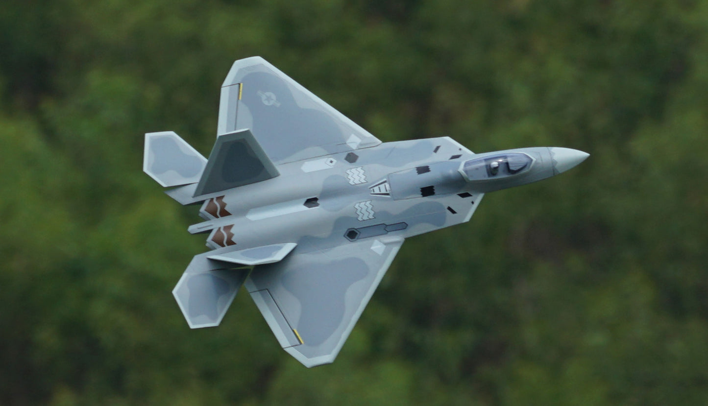 XFly F-22 Raptor Jet Twin 40mm EDF PNP