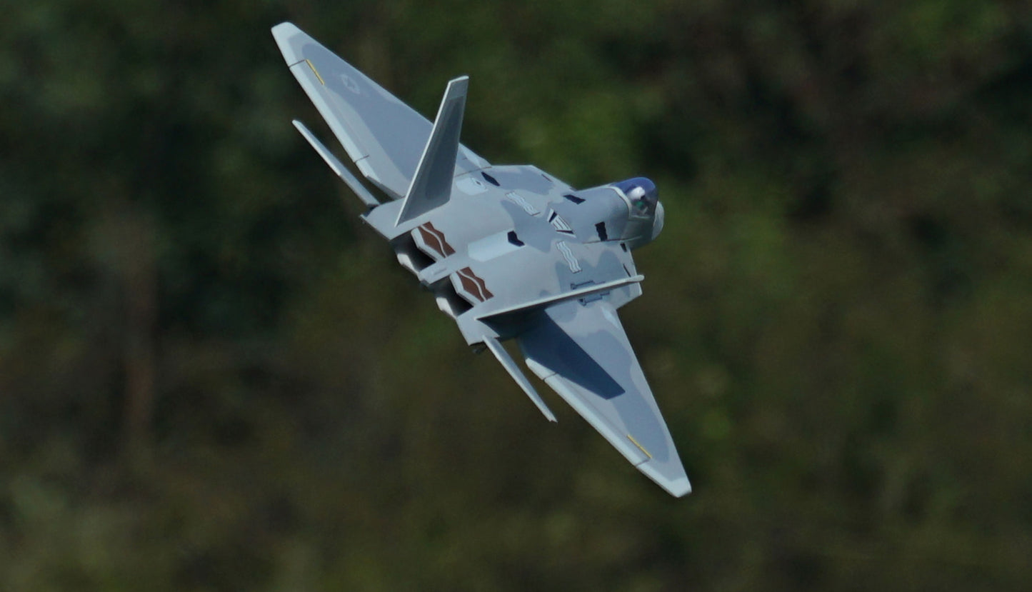 XFly F-22 Raptor Jet Twin 40mm EDF PNP