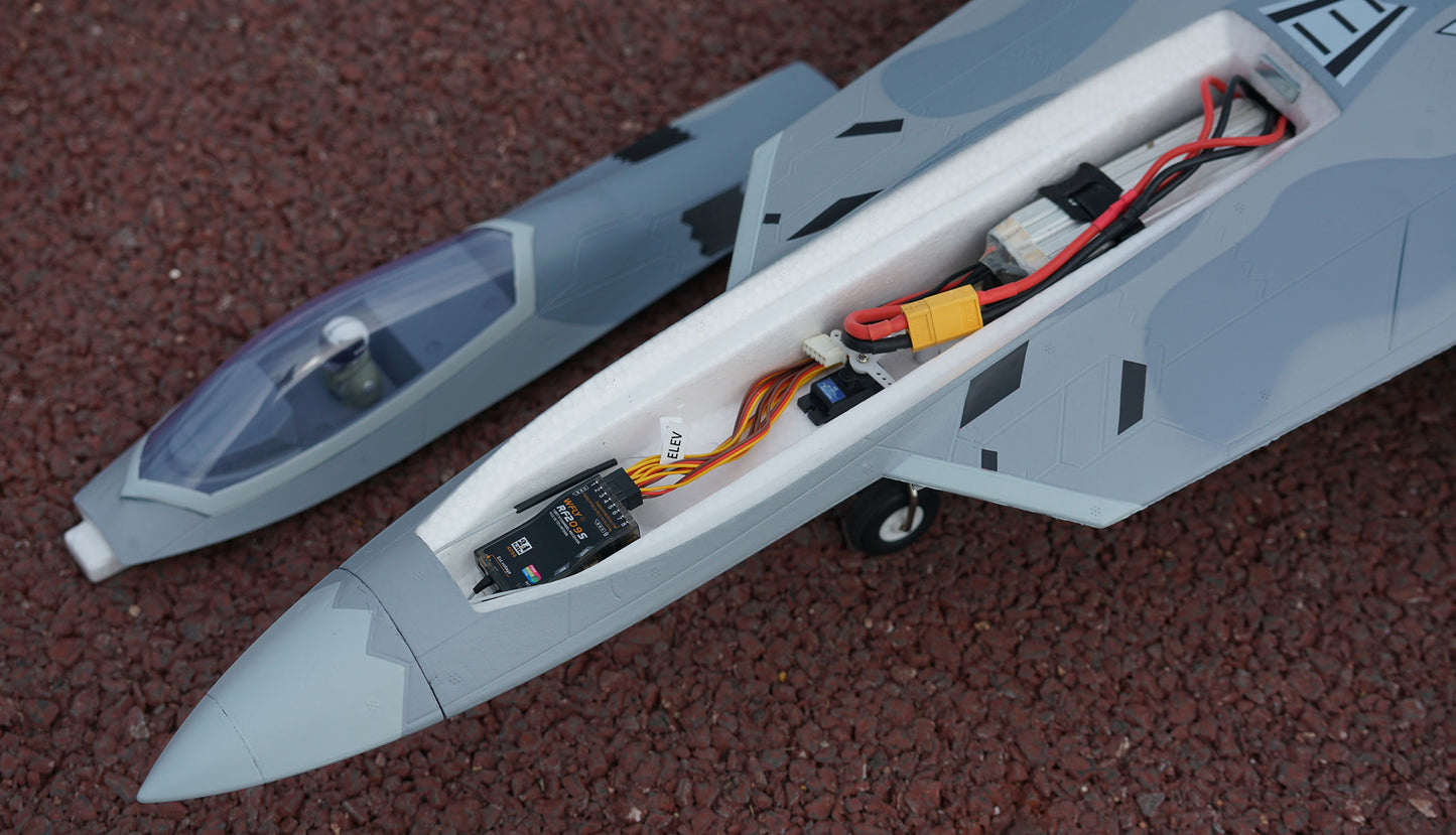 XFly F-22 Raptor Jet Twin 40mm EDF PNP