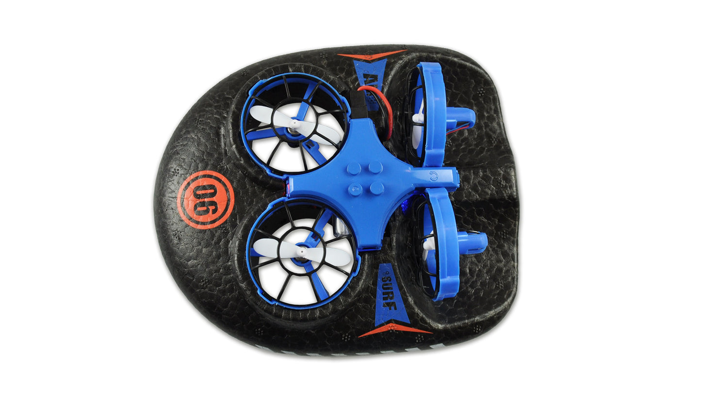 Trix 3-In-1 Drohne Luftkissenfahrzeug Blue