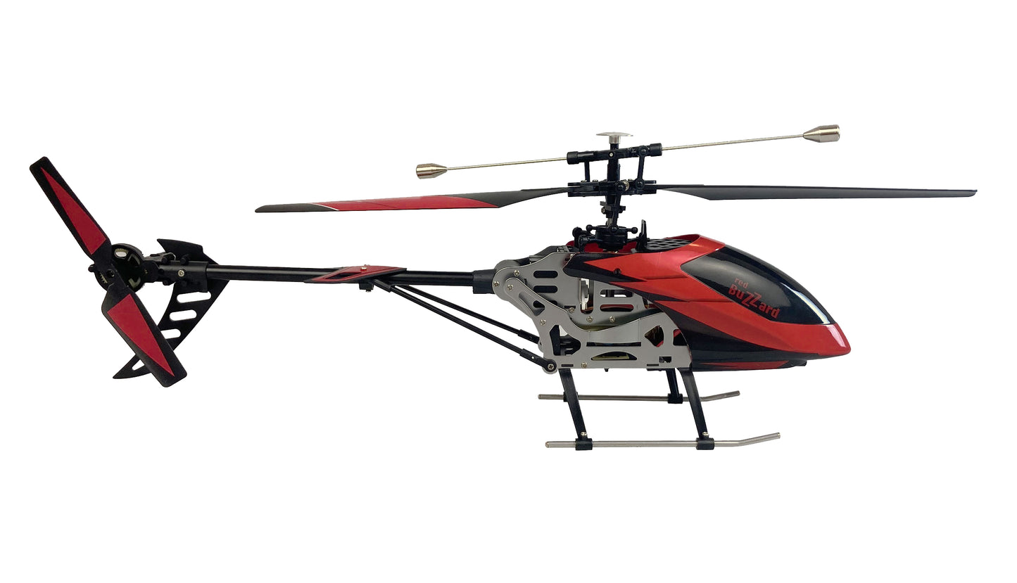 Buzzard V2 Single-Rotor-Helikopter 4-Kanal RTF Red