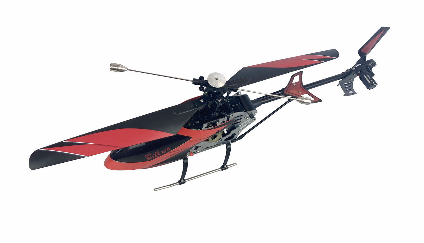 Buzzard V2 Single-Rotor-Helikopter 4-Kanal RTF Red