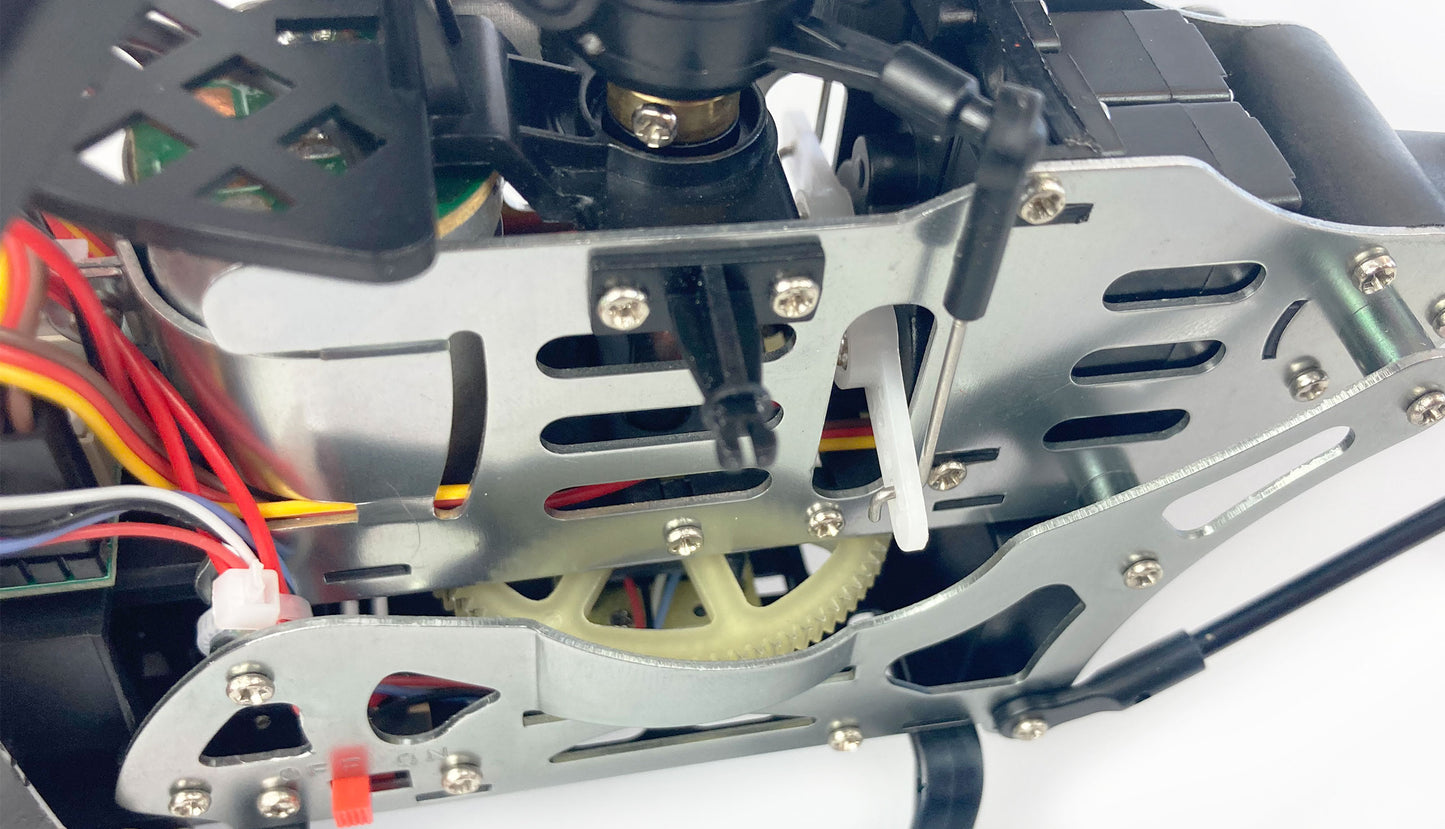 Buzzard V2 Single-Rotor-Helikopter 4-Kanal RTF White