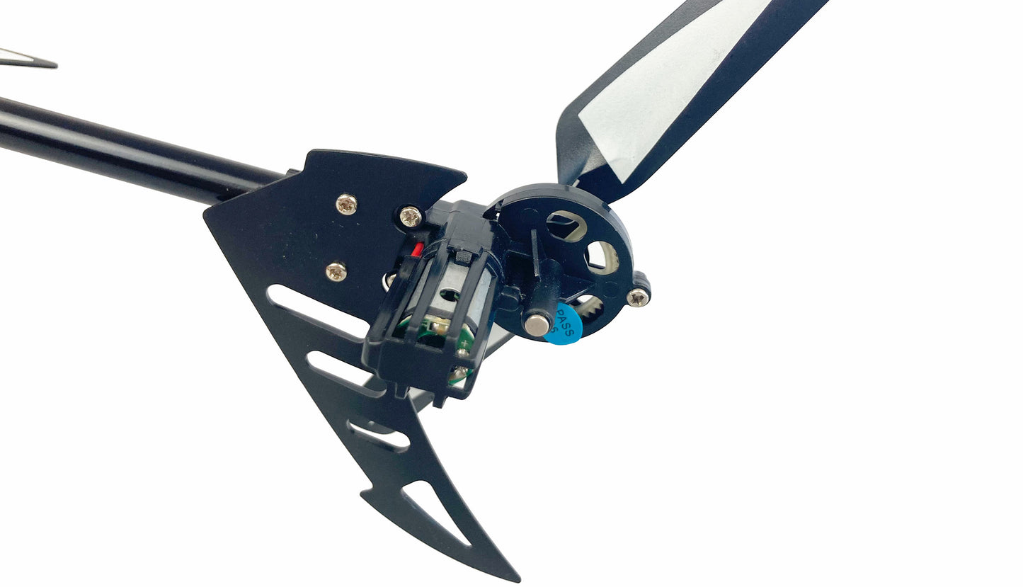 Buzzard V2 Single-Rotor-Helikopter 4-Kanal RTF White