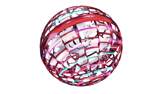 Magischer Hover Fly Ball 96mm With Gyro, Red