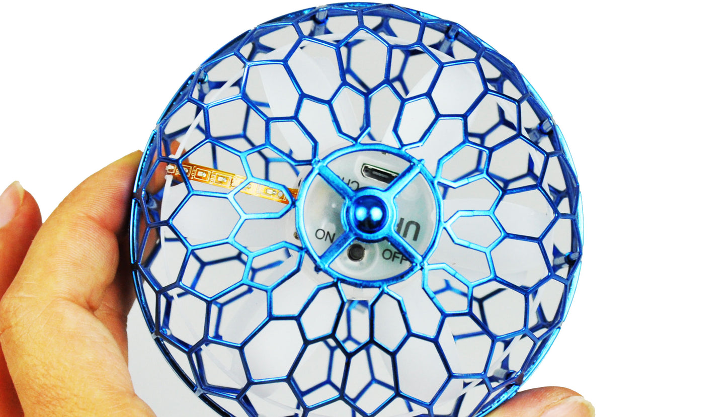 Magischer Hover Fly Ball 96mm With Gyro, Blue