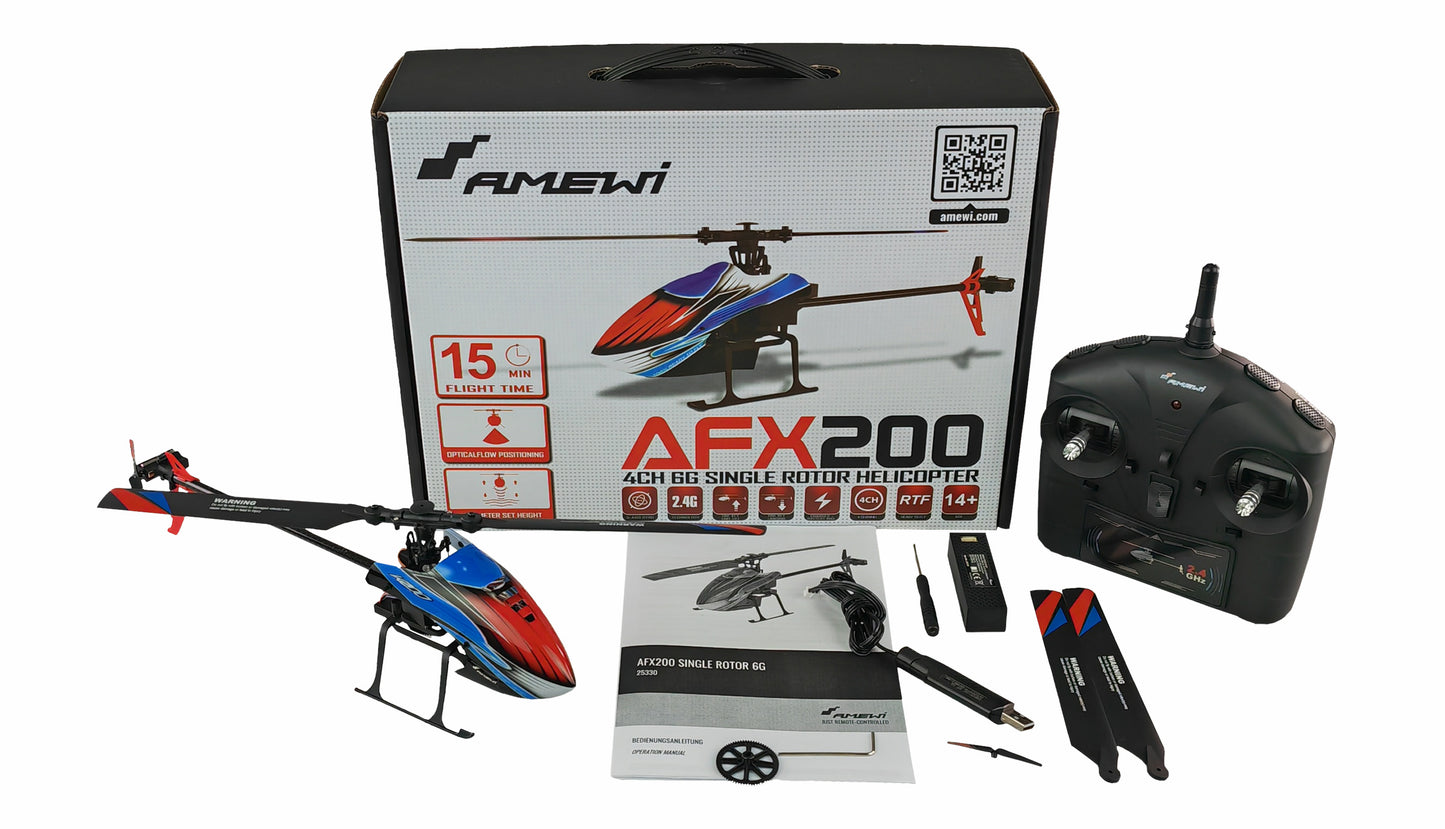 AFX200 Single-Rotor-Helikopter 4-Kanal 6G RTF