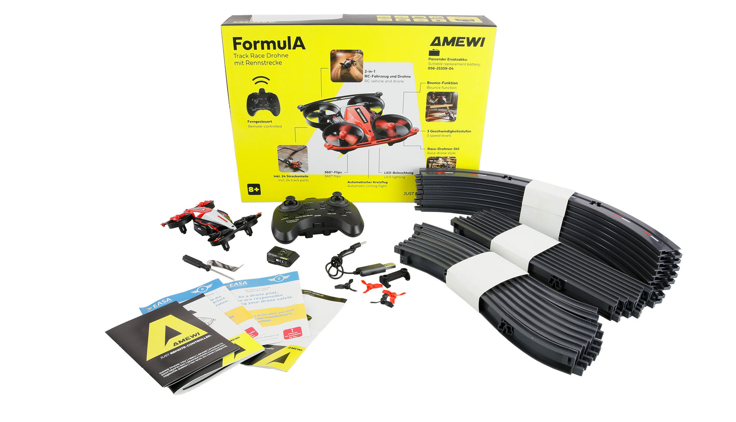 FormulA Track Race Drohne With Rennstrecke Red