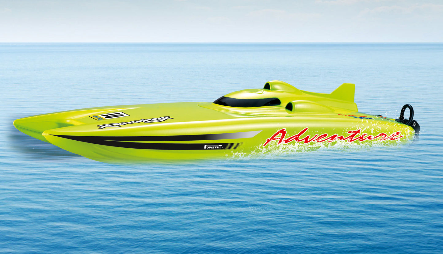Rennkatamaran Adventure 450mm 30km/h RTR neongrün