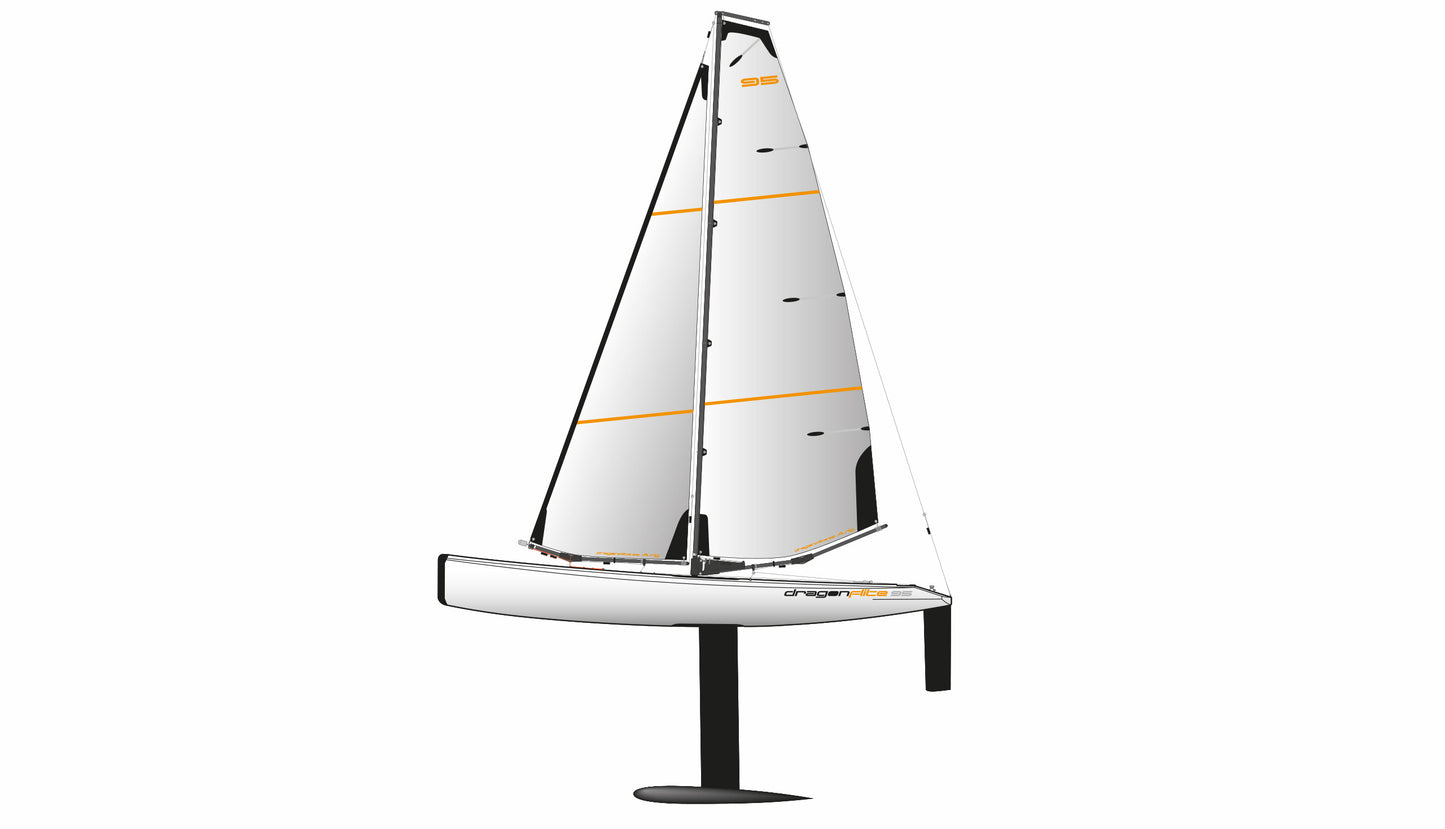 DragonFlite 95 Renn-Segelboot 950mm ARTR