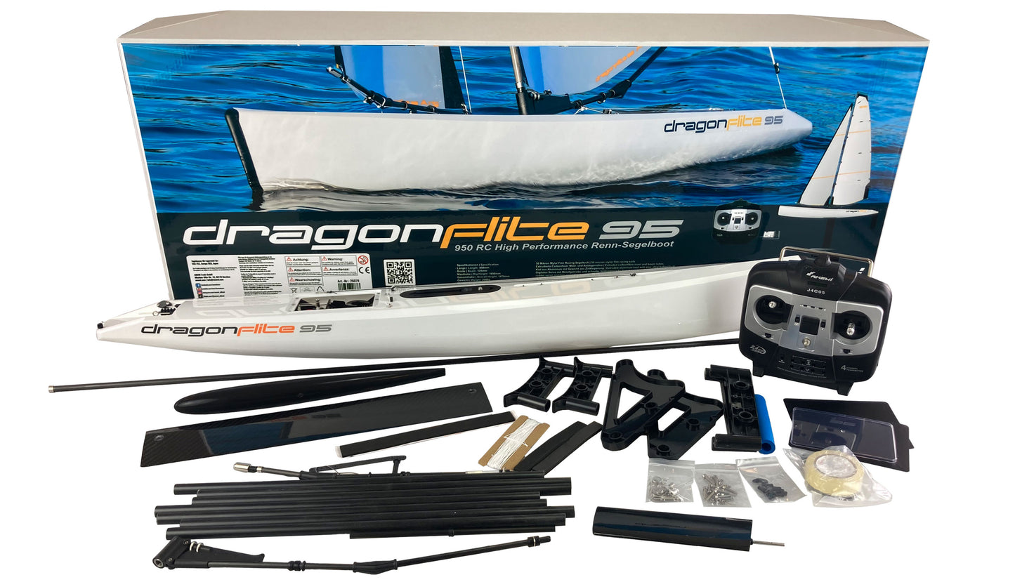 DragonFlite 95 Renn-Segelboot 950mm ARTR