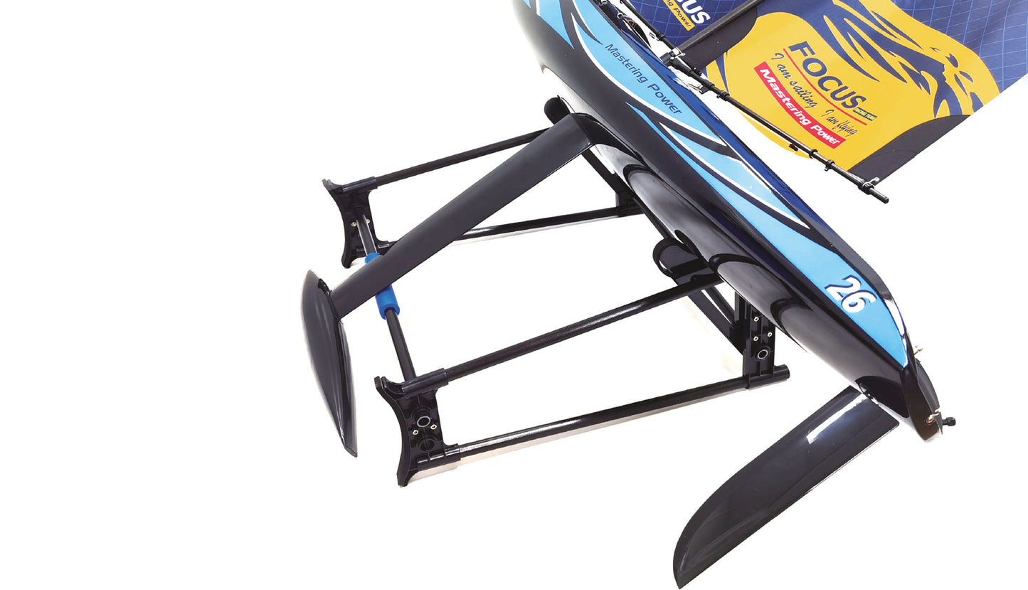 Focus III Racing Segelyacht 100cm RTR Blue