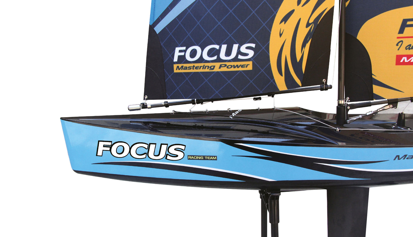 Focus III Racing Segelyacht 100cm RTR Blue