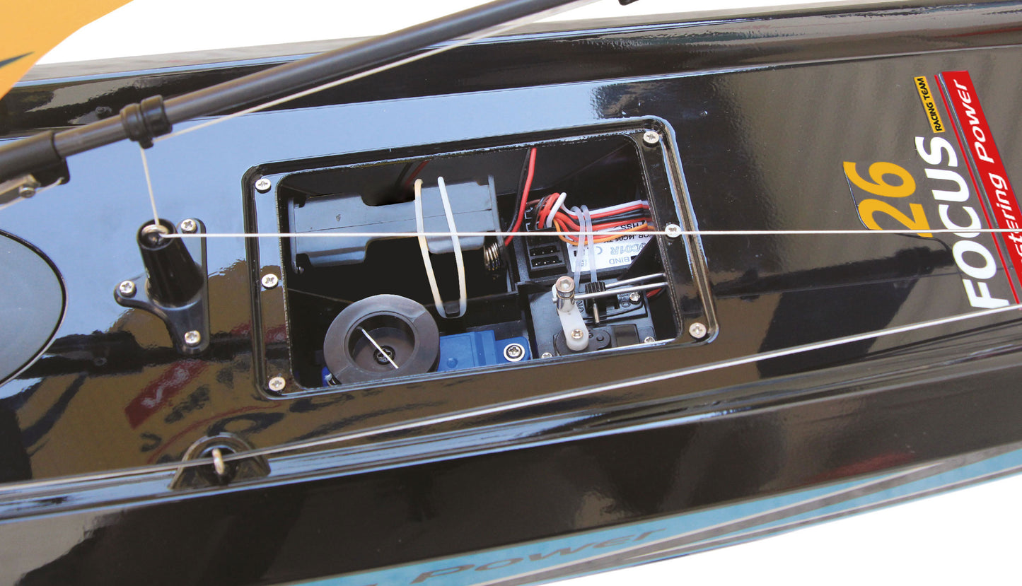 Focus III Racing Segelyacht 100cm RTR Blue