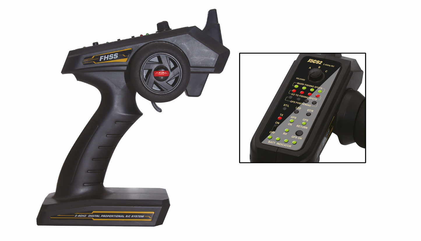 Baiting 2500G V2 GPS & Fischfinder Futterboot RTR