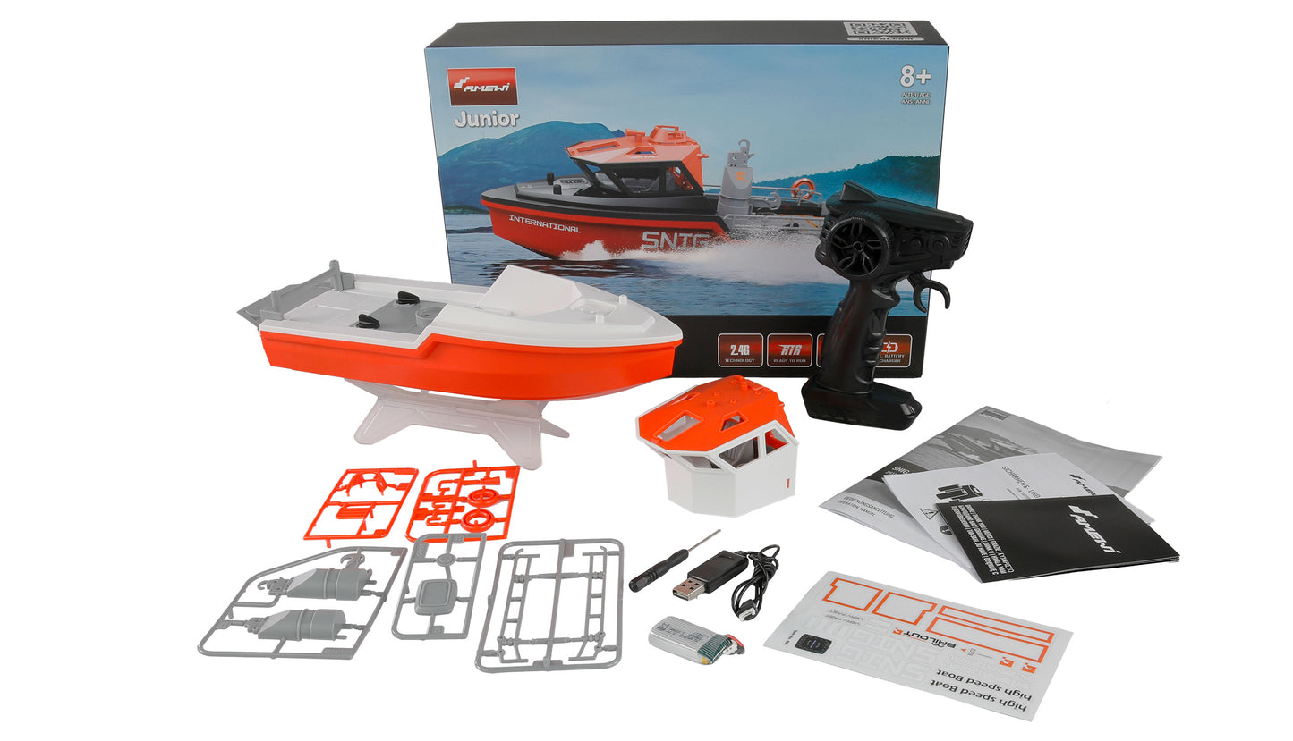 Rettungsboot Brushless Jetantrieb 320mm RTR White/Orange