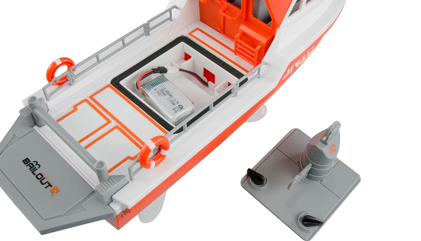 Rettungsboot Brushless Jetantrieb 320mm RTR White/Orange