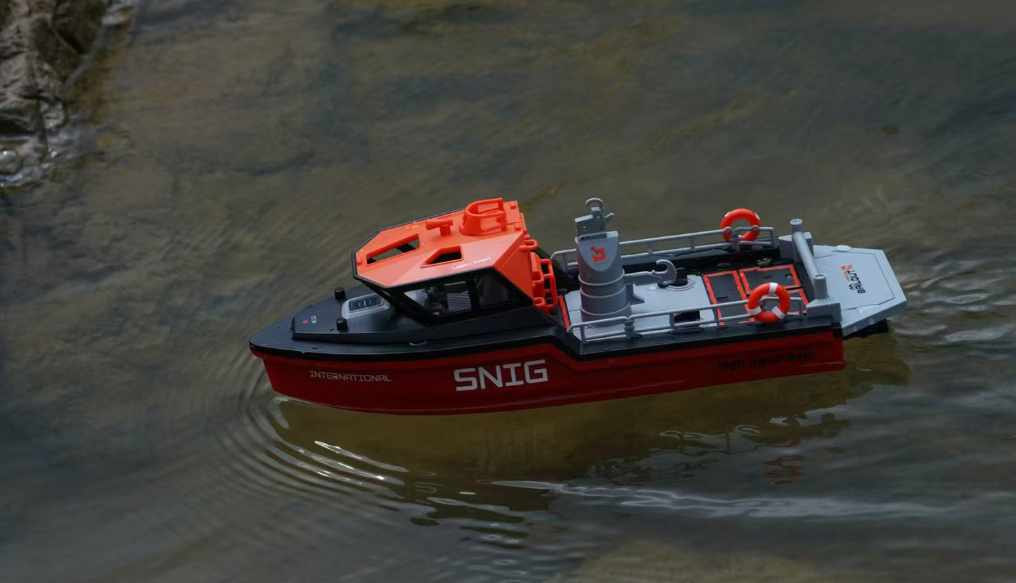 Rettungsboot Brushless Jetantrieb 320mm RTR Black/Red