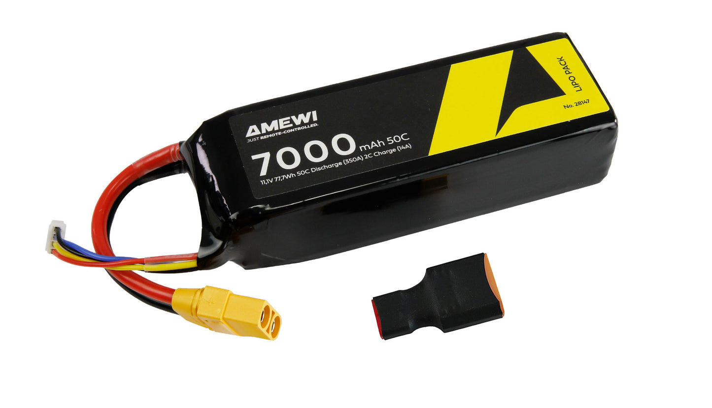 LiPo Battery 3S 11,1V 7000mAh 50C XT90
