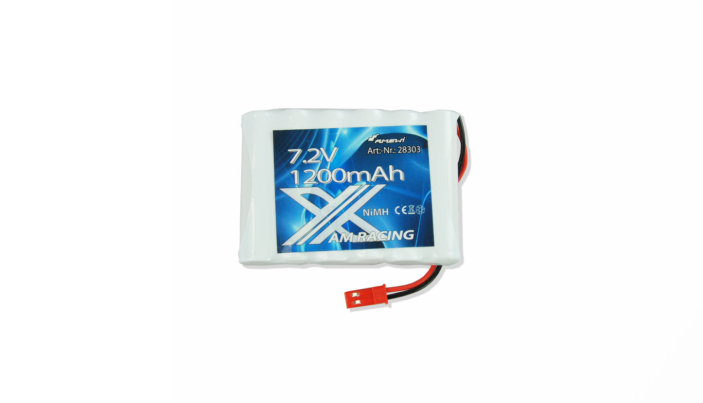 NiMH Battery Pack 7,2V 1200mAh BEC-Connector