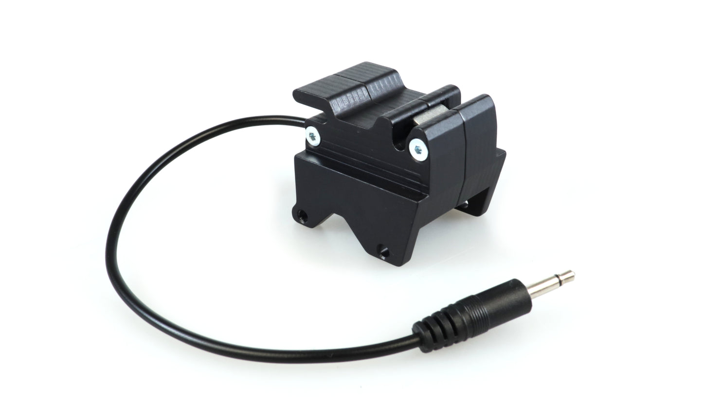 Elektronisches Schnellwechselsystem For Excavator 1:14 CNC Aluminum, Black