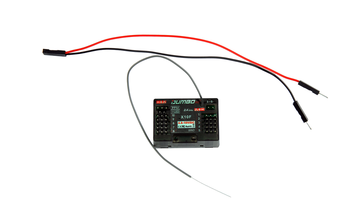DDF-350 10-Kanal Remote Control inkl. 10-Kanal Receiver